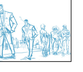 La mafia italienne et première apparition du caddie pour nichons sur un personnage qu'on ne verra pas avant le tome 5 !